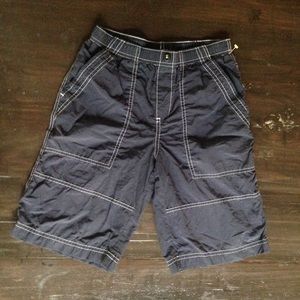 Land's End navy shorts size 8